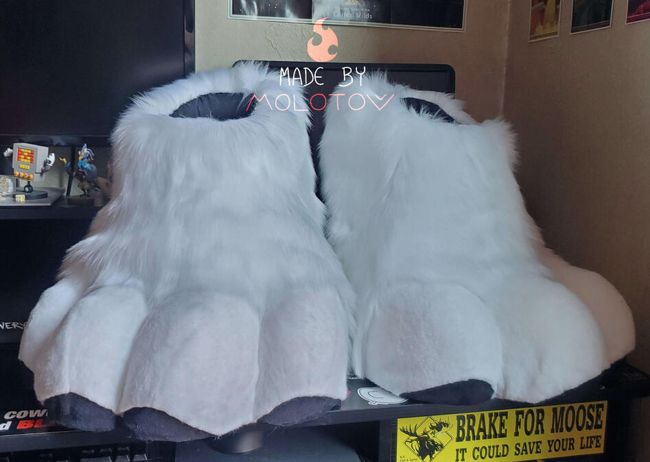 The feetpaws of Senna.